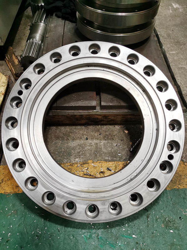 Forging 40Cr Precision Machined Steel Plate With Drilled Holes 30mm