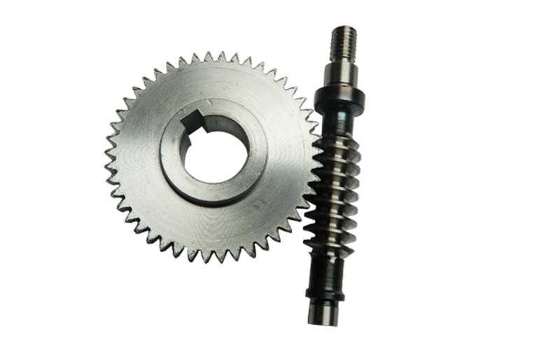 Customized Number Of Teeth Worm Shaft And Worm Gear With 0.2Kg Weight And DIN 6 Accuracy Grade For Industrial