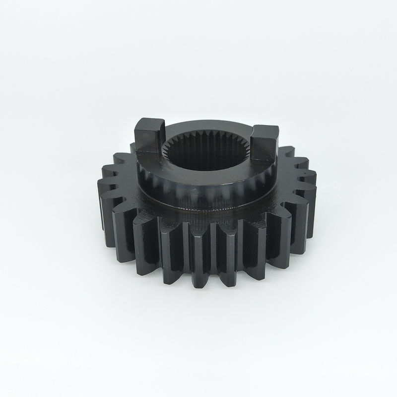 Transmission Gears With Straight Involute Tooth Profile For Smooth Meshing