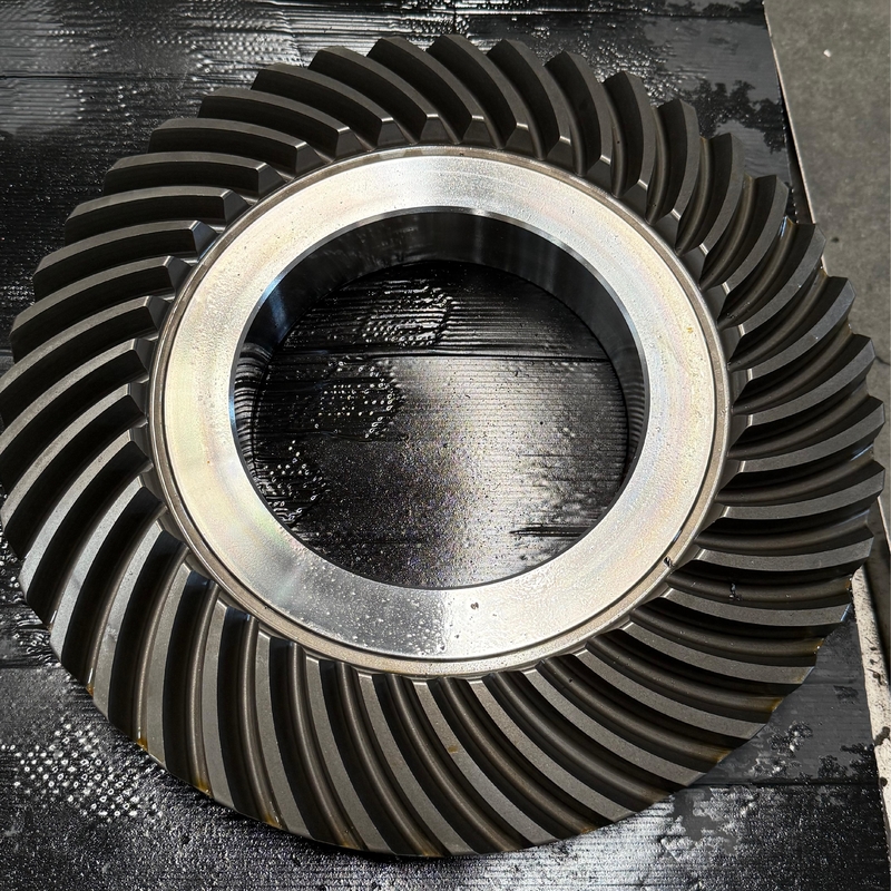 Spiral Bevel Gears The Gradual Engagement and Multiple Tooth Contact for Smooth and Strong Power Transfer