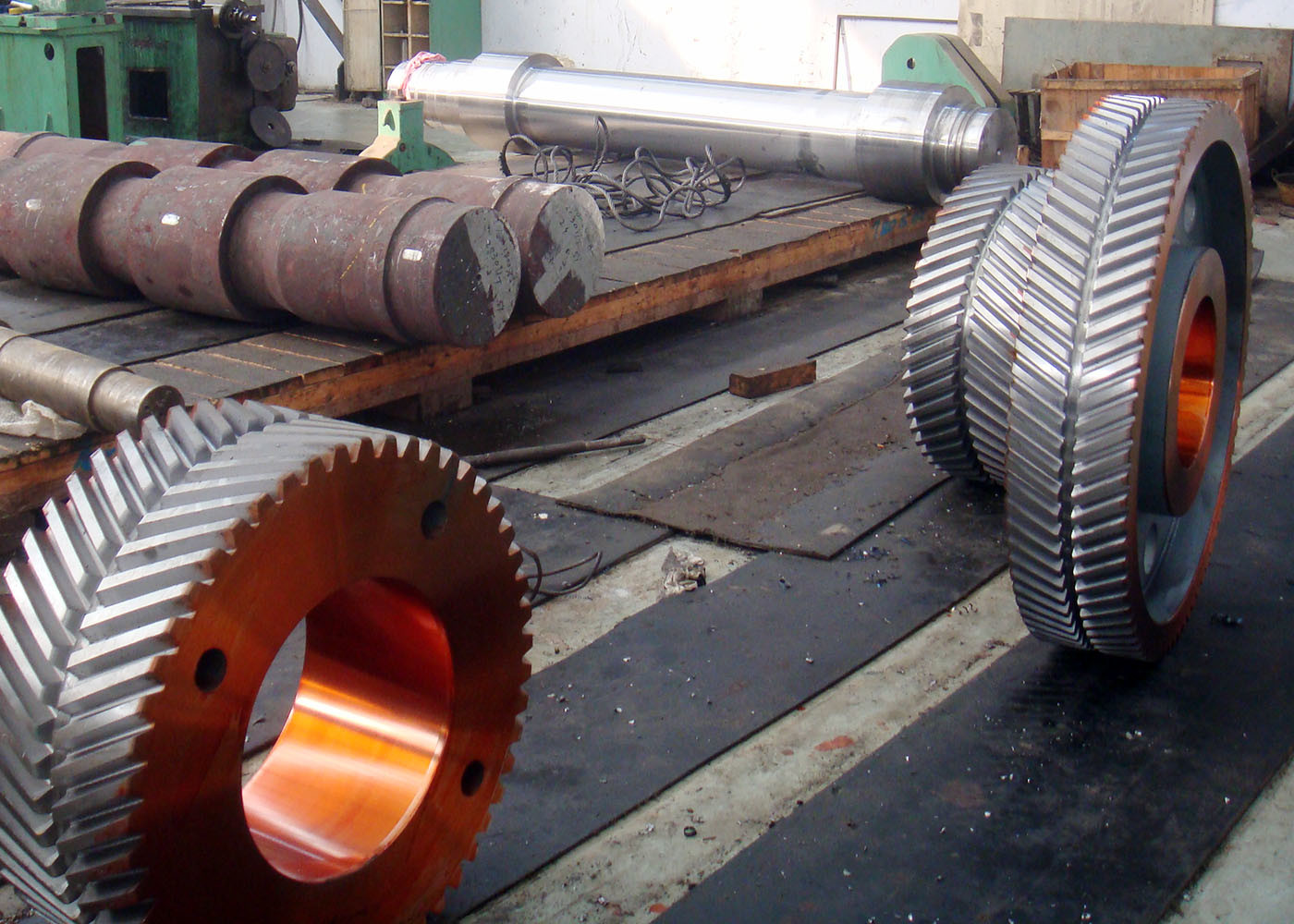 18CrNiMo7 Steel Helical And Herringbone Gears For Steel Plant