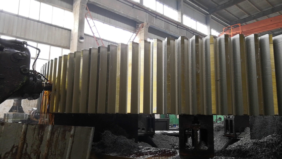 Customized Ball Mill Girth Gear And Pinion 6800mm Tip Diameter