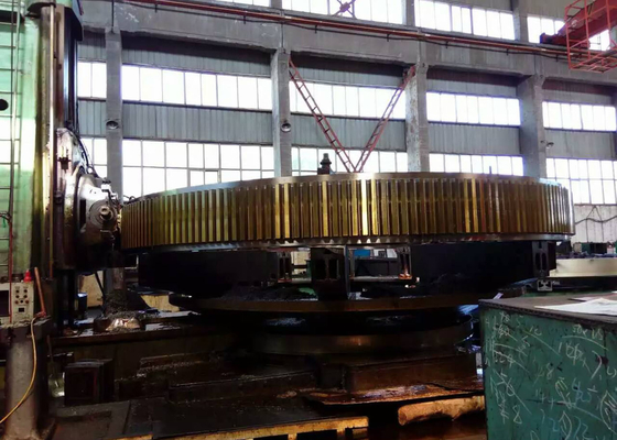 Segmented Cylindrical Girth Gear And Pinion for Easy Handling and Delivery in Industrial Setting