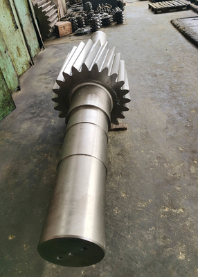 DIN 17CrNiMo6 Transmission Gear Shaft Helical Gear Driven