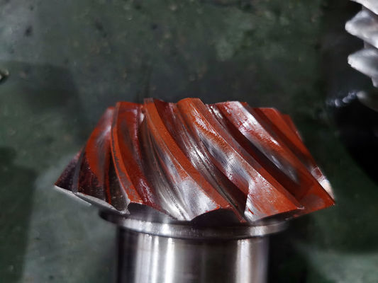 SAE 8620 Grinding Transmission Spiral Bevel Gears 58 - 62 HRC AISI AGMA 8