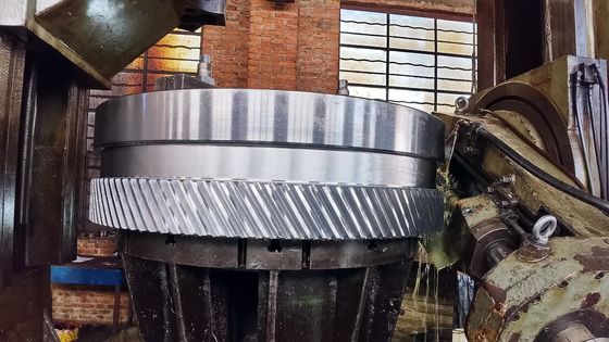 Double Helical Gear with Heavy Duty Helical Tooth Profile Gears Carburizing Quenching