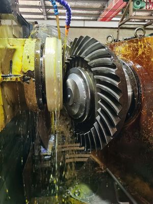 Gear Teeth Grinding Of Spiral Bevel Gear After Carburizing Heat Treatment