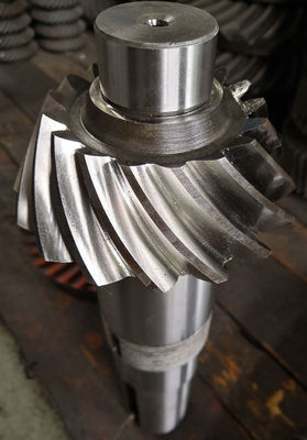 Grinding Spiral Bevel Gear Power Skiving with Helix Angle 35° For Precision Parts Machining