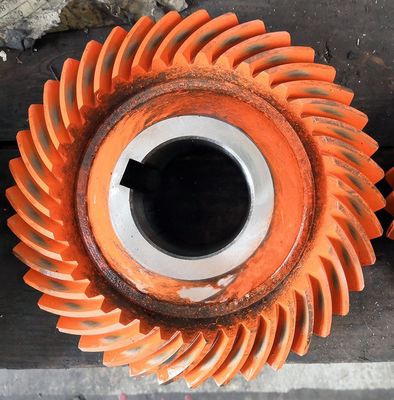 Customized Spiral Bevel Gears for Industrial Machinery Low Noise and High Smoothness