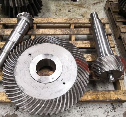 High-Precision Transmission Spiral Bevel Gears with Flexible Design for Increased Efficiency