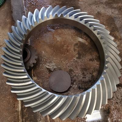 Custom Spiral Bevel Gears CNC Milled ISO 6-7 Grade with High-Precision Performance