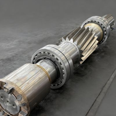 20CrMnTi ISO 6 Grade OEM Transmission Gear Shaft with Cylindrical Type