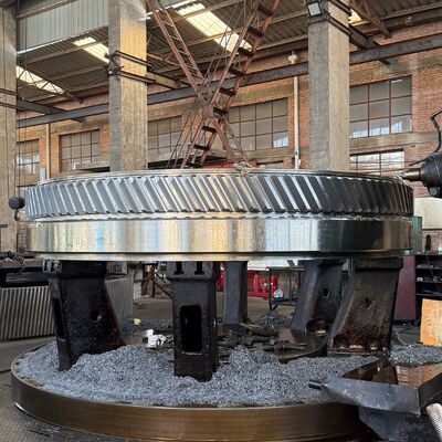 Double Helical Gears Designed for High Torque Transmission in Industrial Machinery Applications