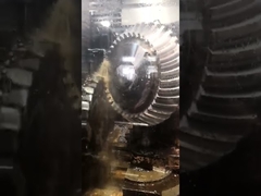 Custom Klingelnberg Type Spiral Bevel Gear Set Gear Grinding Equidep Gear