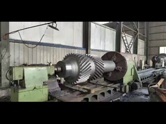 Steel Double Helical Gears For Industrial Machinery Customized Center Distance 10.0