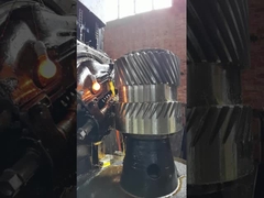 12 Module Single Helical Transmission Gears 76 Tooth For Gearbox