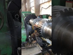 17CrNiMo6 Herringbone Double Helical Gears DP 6.35 For Gear Reducer