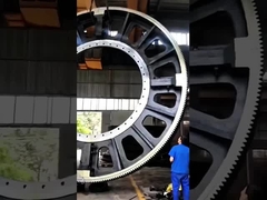 Cement Mill 28 Module Casting Steel Industrial Gears For Rotary Dryer