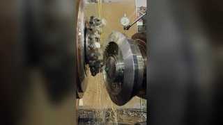 Spiral Bevel Gear Grinding After Heat Treat